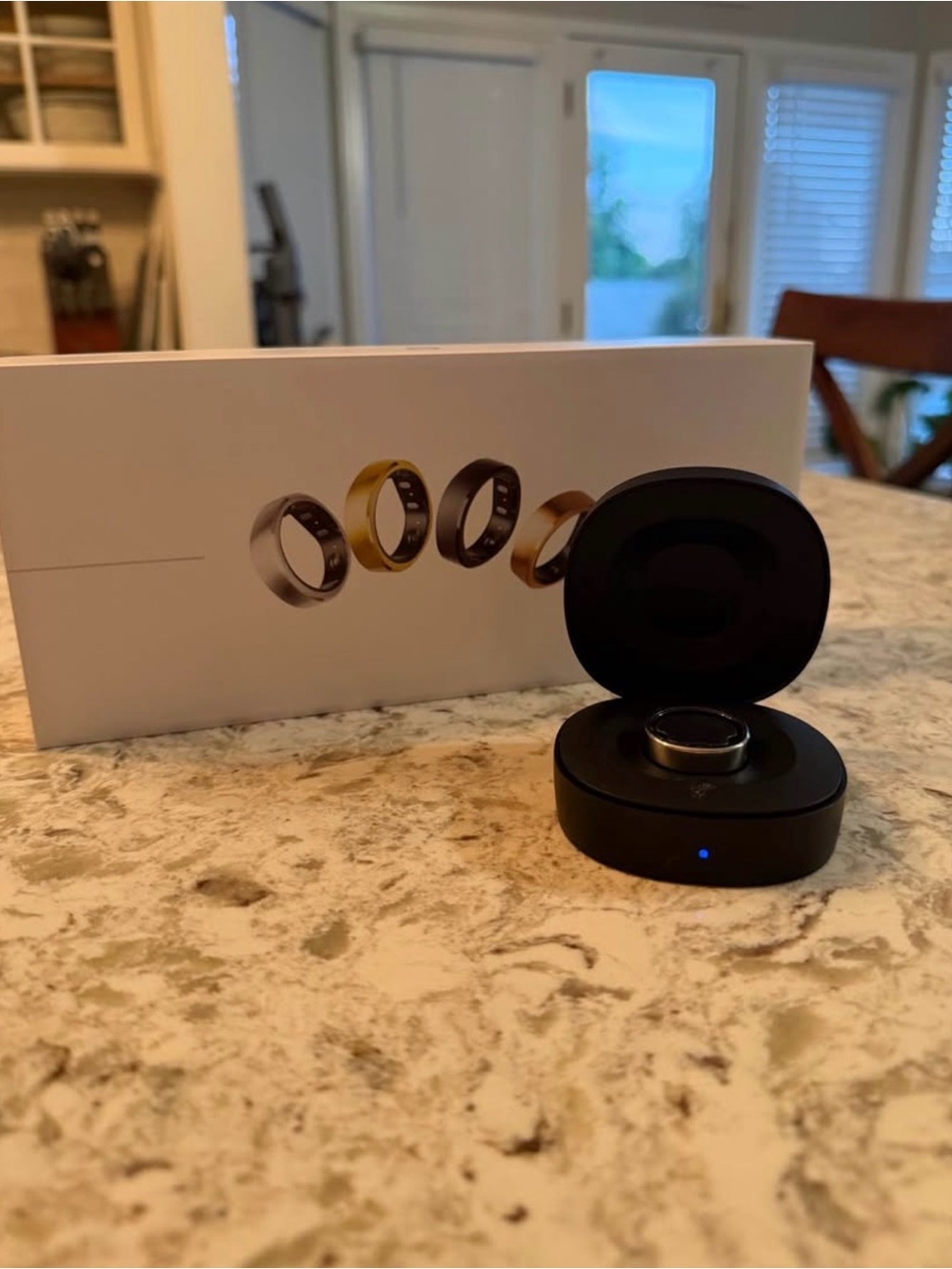 RingConn Smart Ring Size 10 - Excellent Condition w/ Box & Charger